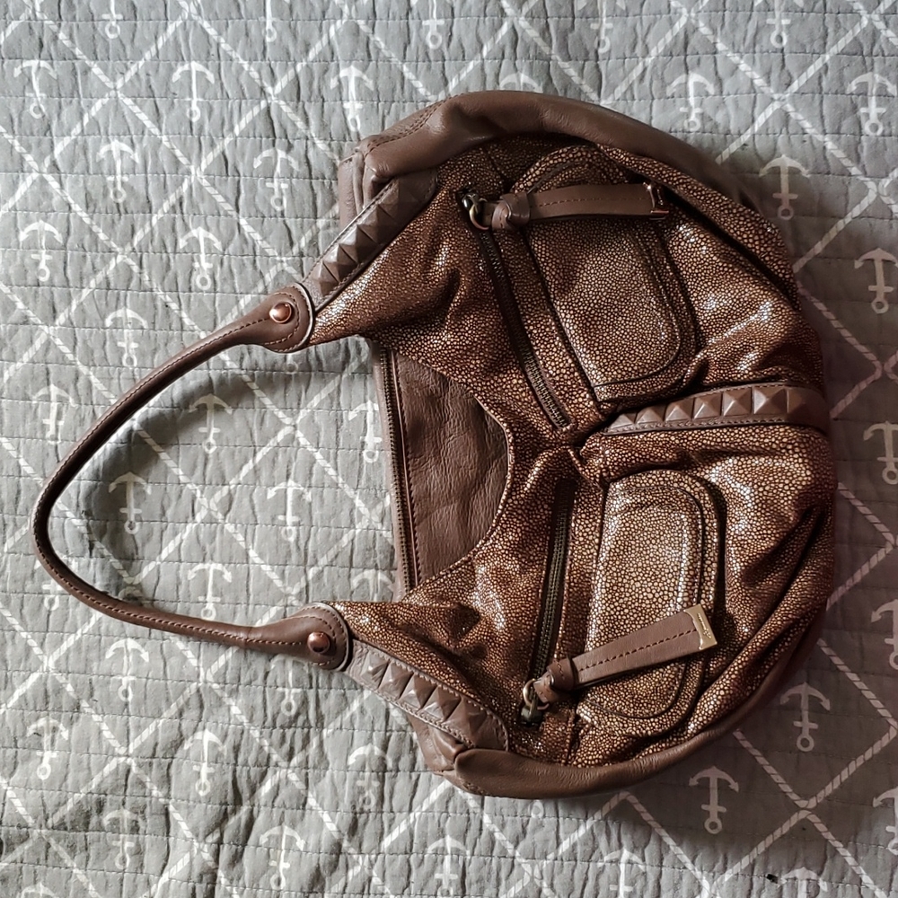 Murkowski brown leather purse